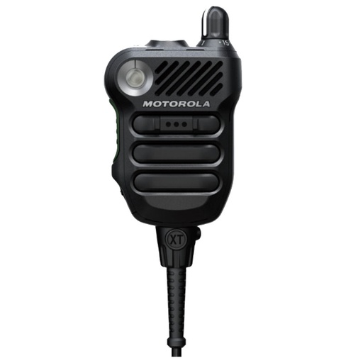Motorola PMMN4152BBLK XVE500 Speaker-Mic, Black - APX 8000XE, APX